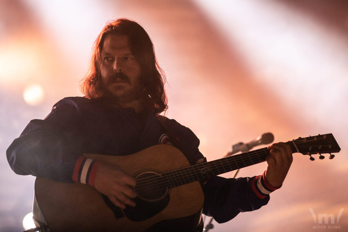 Dave Bruzza, Greensky Bluegrass, Sept 15, 2022, Dillon Amphitheatre, Dillon, CO. Photo by Mitch Kline.