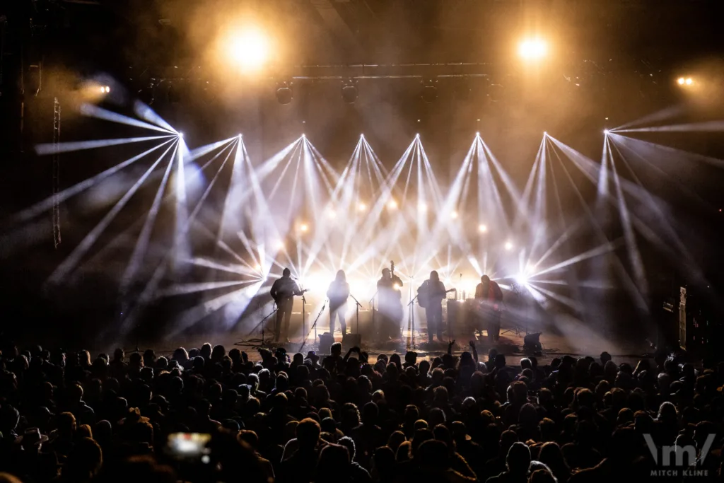 Greensky Bluegrass, Sept 15, 2022, Dillon Amphitheatre, Dillon, CO. Photo by Mitch Kline.