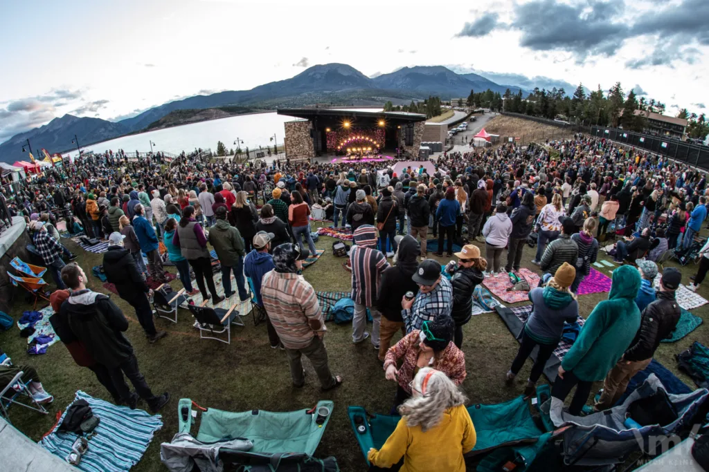 Greensky Bluegrass, Sept 15, 2022, Dillon Amphitheatre, Dillon, CO. Photo by Mitch Kline.