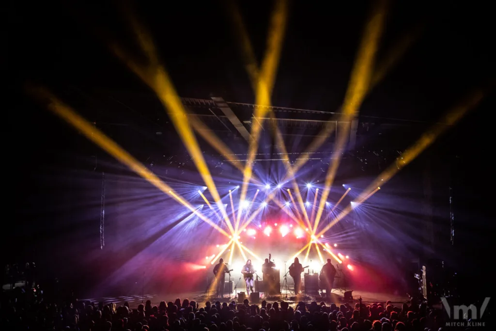 Greensky Bluegrass, Sept 15, 2022, Dillon Amphitheatre, Dillon, CO. Photo by Mitch Kline.