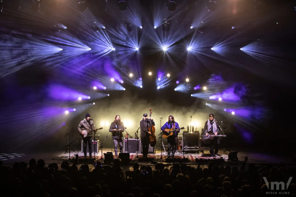 Greensky Bluegrass, Sept 15, 2022, Dillon Amphitheatre, Dillon, CO. Photo by Mitch Kline.