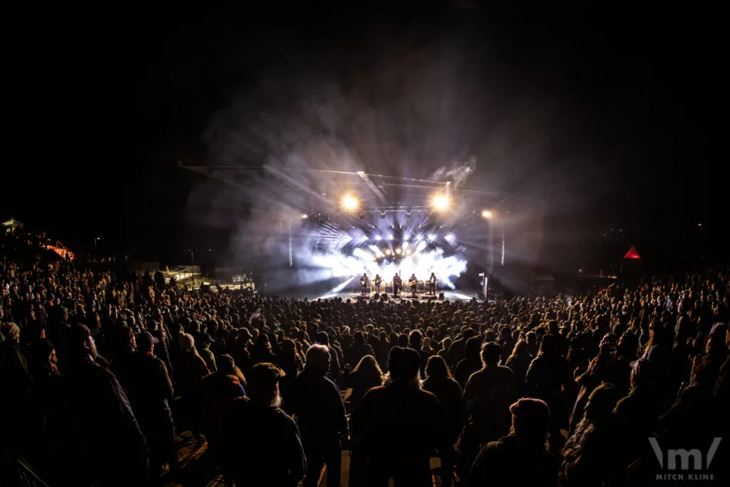 Greensky Bluegrass, Sept 15, 2022, Dillon Amphitheatre, Dillon, CO. Photo by Mitch Kline.