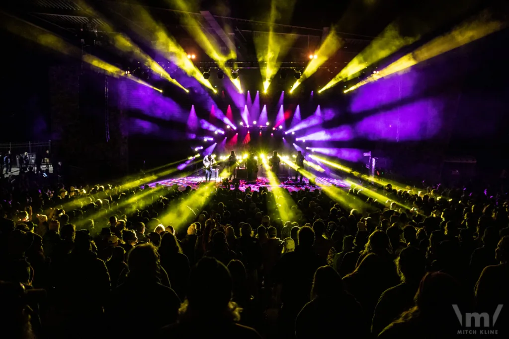 Greensky Bluegrass, Sept 15, 2022, Dillon Amphitheatre, Dillon, CO. Photo by Mitch Kline.