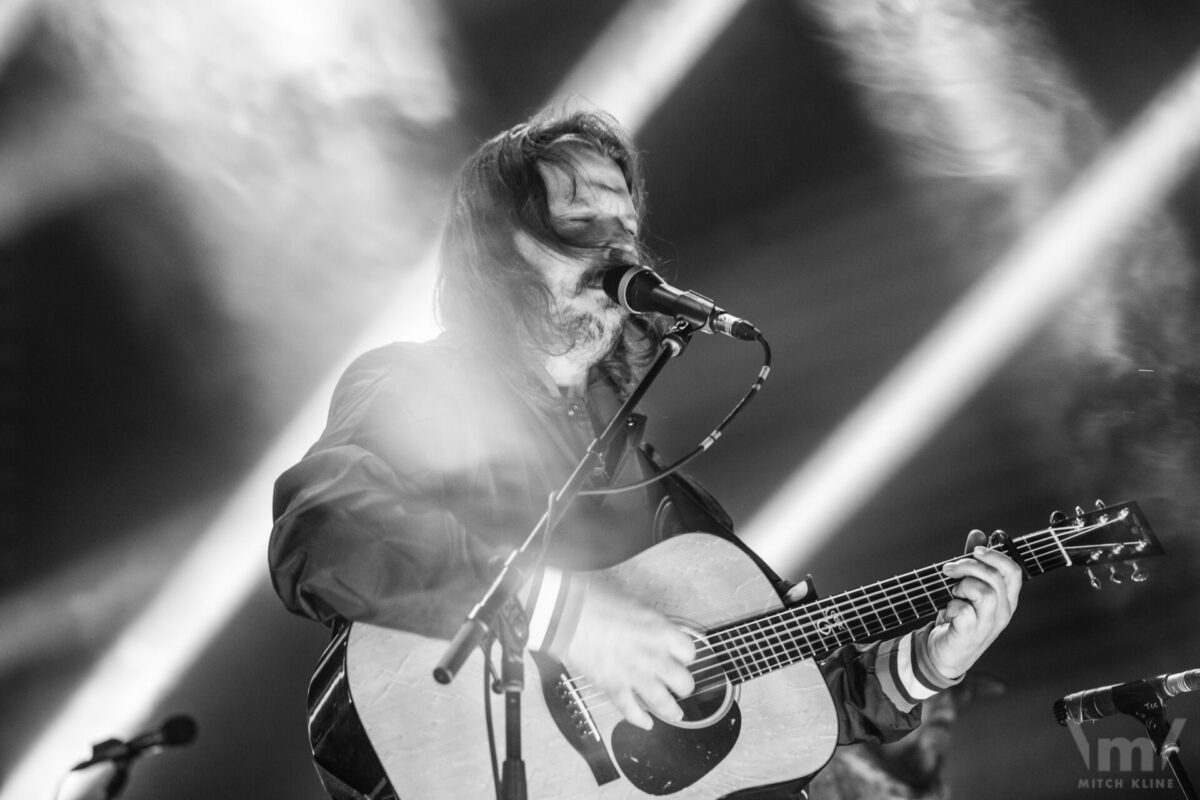 Dave Bruzza, Greensky Bluegrass, Sept 15, 2022, Dillon Amphitheatre, Dillon, CO. Photo by Mitch Kline.