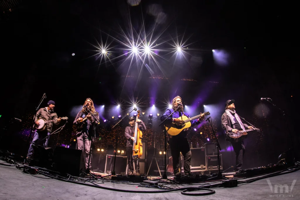 Greensky Bluegrass, Sept 15, 2022, Dillon Amphitheatre, Dillon, CO. Photo by Mitch Kline.