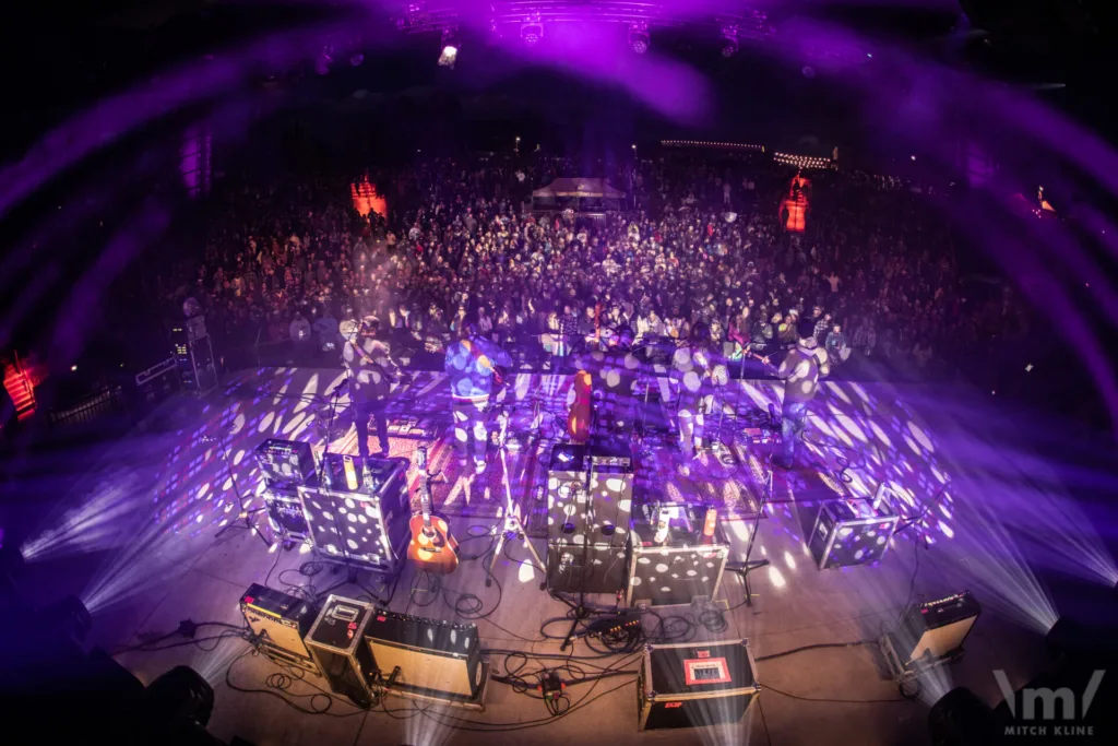Greensky Bluegrass, Sept 15, 2022, Dillon Amphitheatre, Dillon, CO. Photo by Mitch Kline.