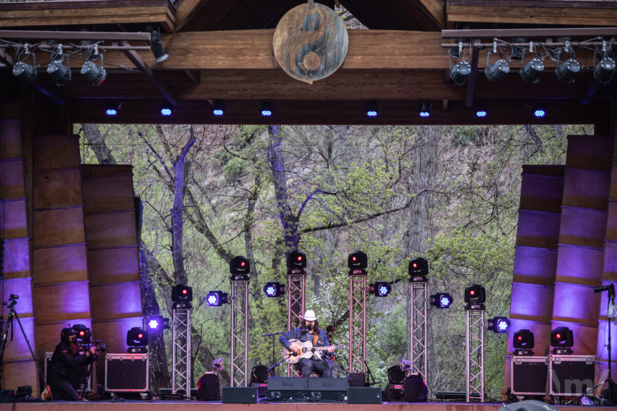 Dave Bruzza, May 09, 2021, Planet Bluegrass, Lyons, CO. Photo by Mitch Kline.