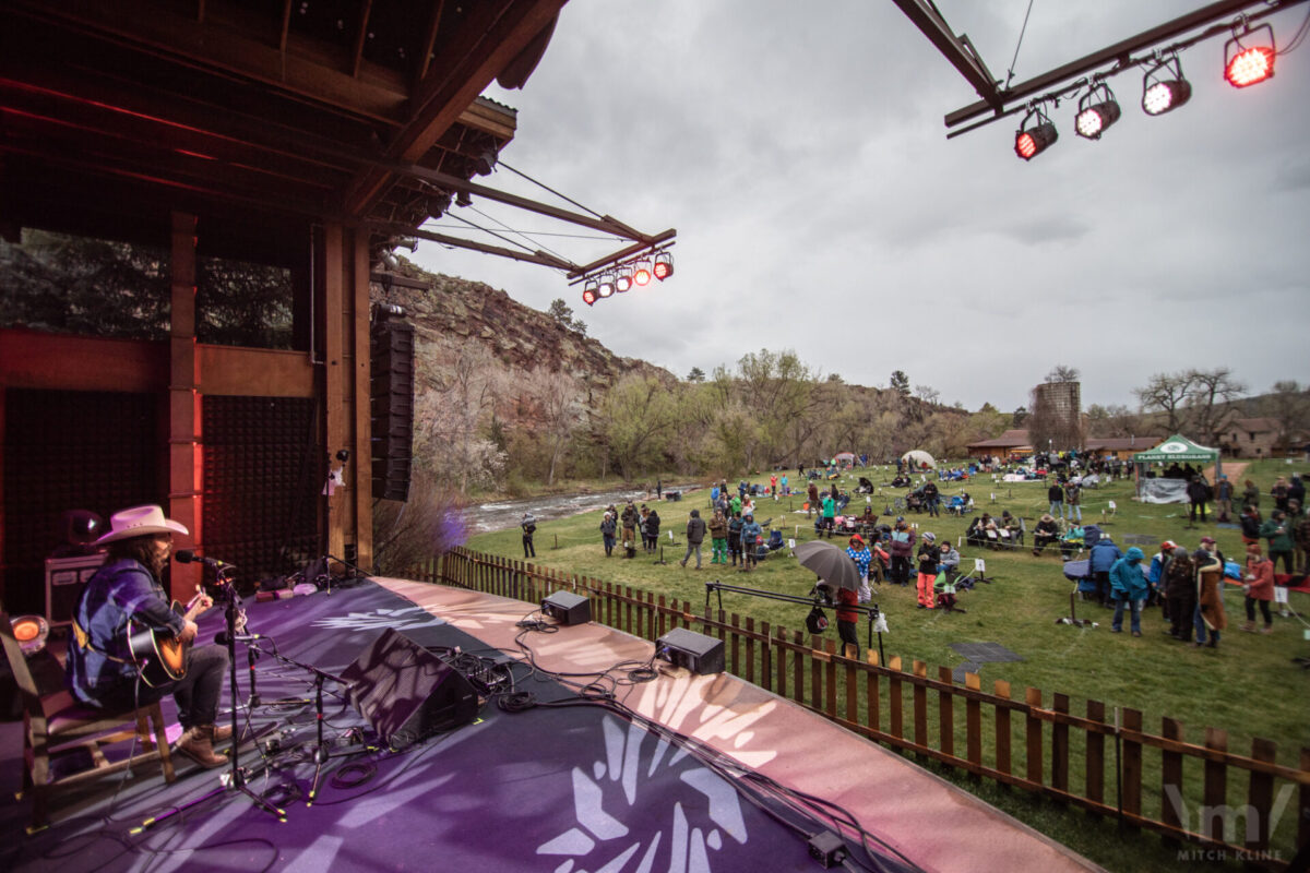 Dave Bruzza, May 09, 2021, Planet Bluegrass, Lyons, CO. Photo by Mitch Kline.