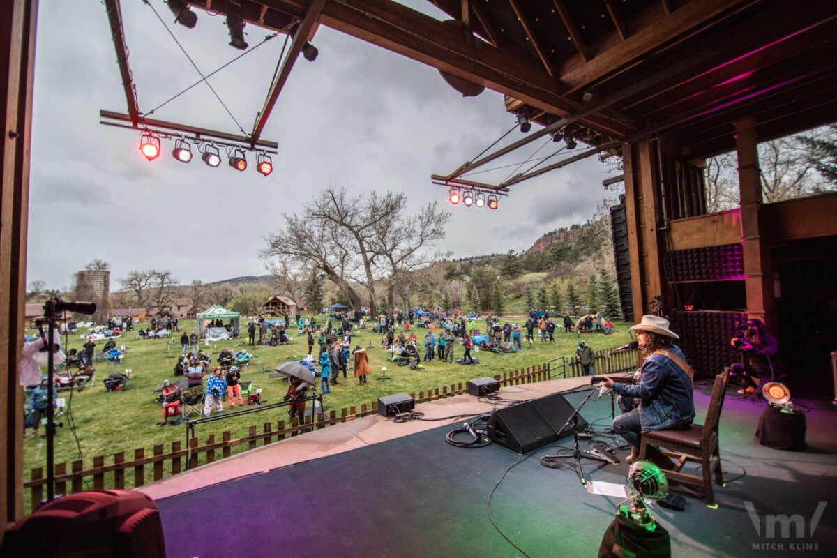 Dave Bruzza, May 09, 2021, Planet Bluegrass, Lyons, CO. Photo by Mitch Kline.