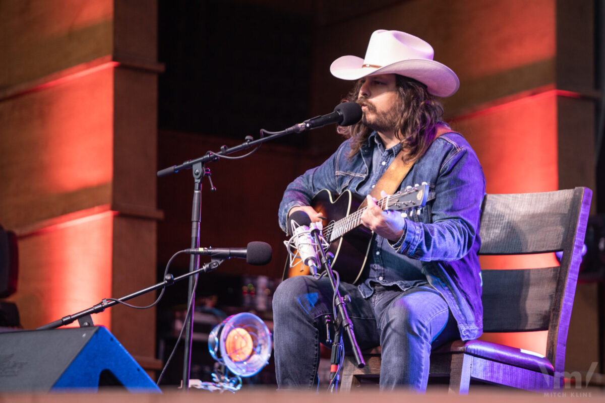 Dave Bruzza, May 09, 2021, Planet Bluegrass, Lyons, CO. Photo by Mitch Kline.