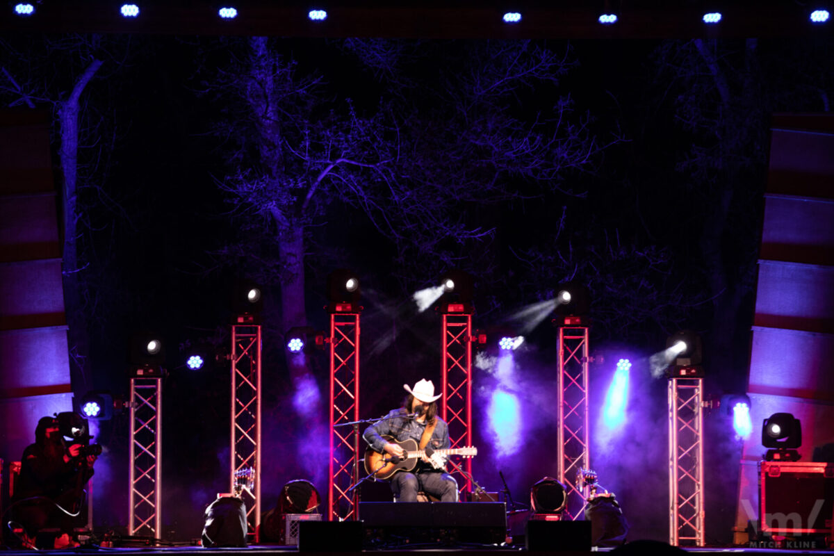 Dave Bruzza, May 09, 2021, Planet Bluegrass, Lyons, CO. Photo by Mitch Kline.