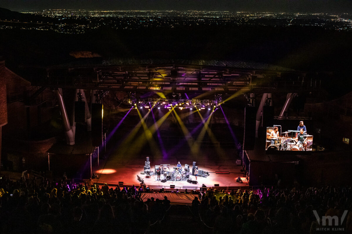 Osees, May 15, 2021, Red Rocks Amphitheatre, Morrison, CO. Photo by Mitch Kline - mitchkline.com.