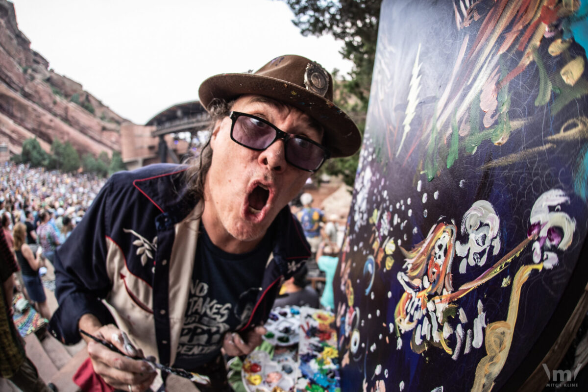 Billy & The Kids, July 12, 2021, Red Rocks Amphitheatre, Morrison, CO. Photo by Mitch Kline.