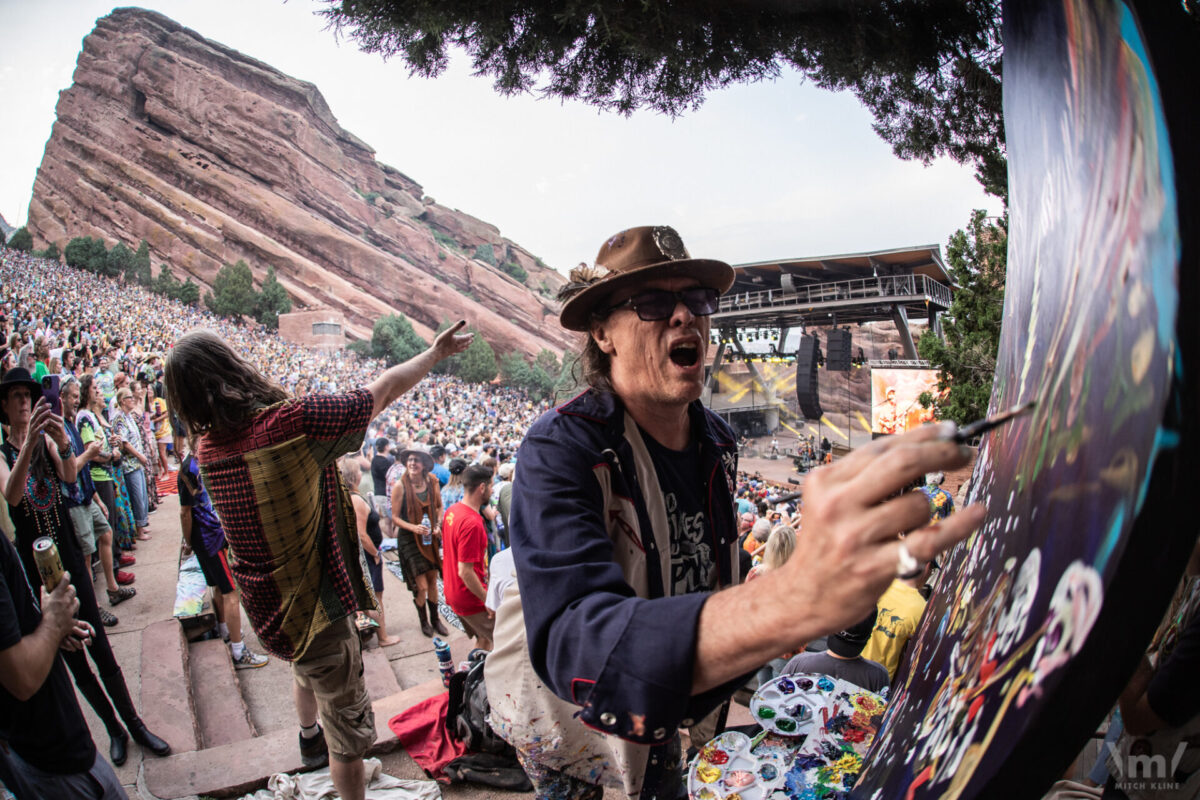 Billy & The Kids, July 12, 2021, Red Rocks Amphitheatre, Morrison, CO. Photo by Mitch Kline.