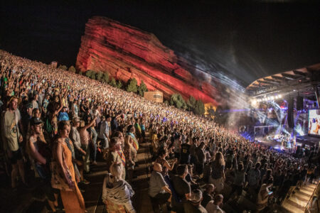 Billy & The Kids, July 12, 2021, Red Rocks Amphitheatre, Morrison, CO. Photo by Mitch Kline.