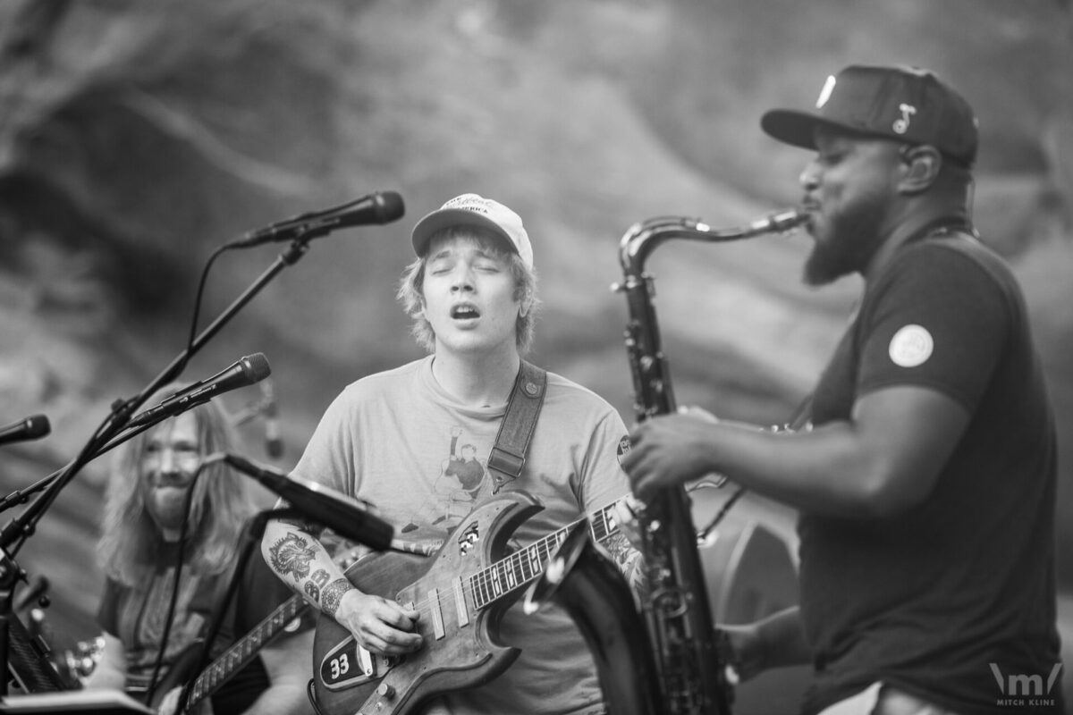 Billy & The Kids, July 12, 2021, Red Rocks Amphitheatre, Morrison, CO. Photo by Mitch Kline.