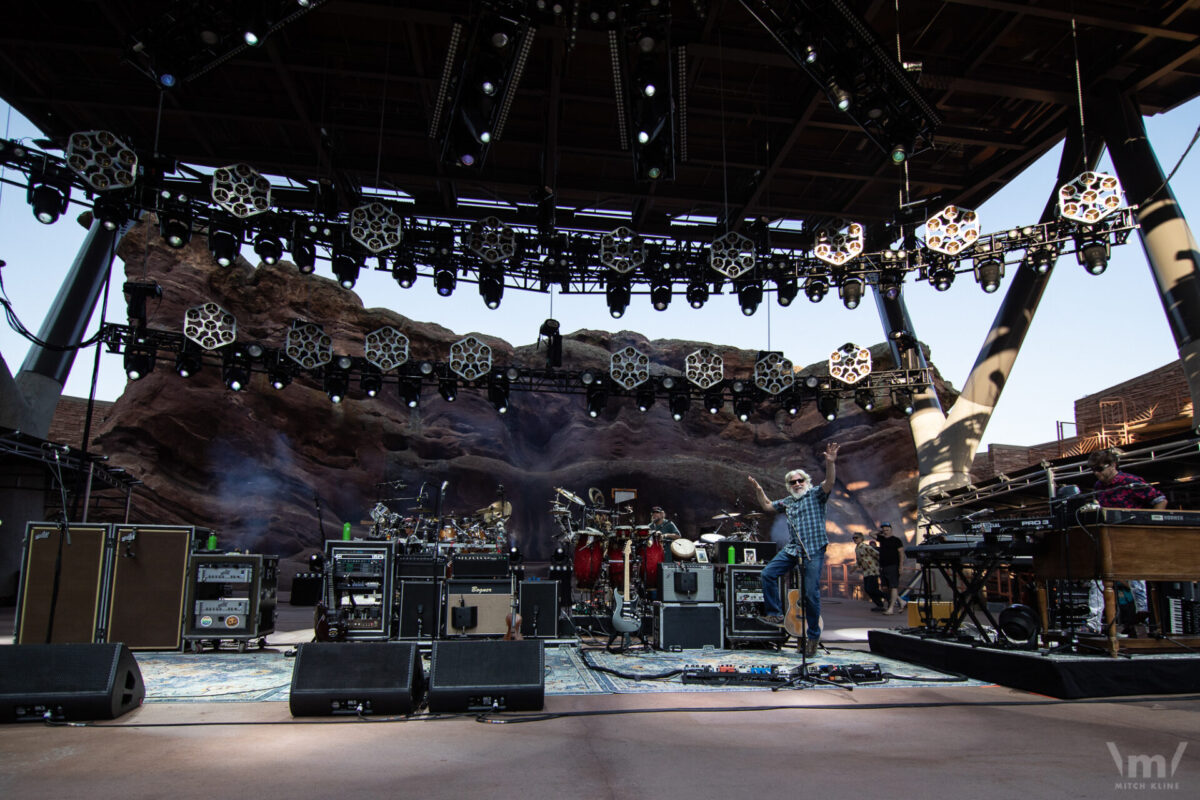 The String Cheese Incident, July 18, 2021, Red Rocks Amphitheatre, Morrison, CO. Photo by Mitch Kline