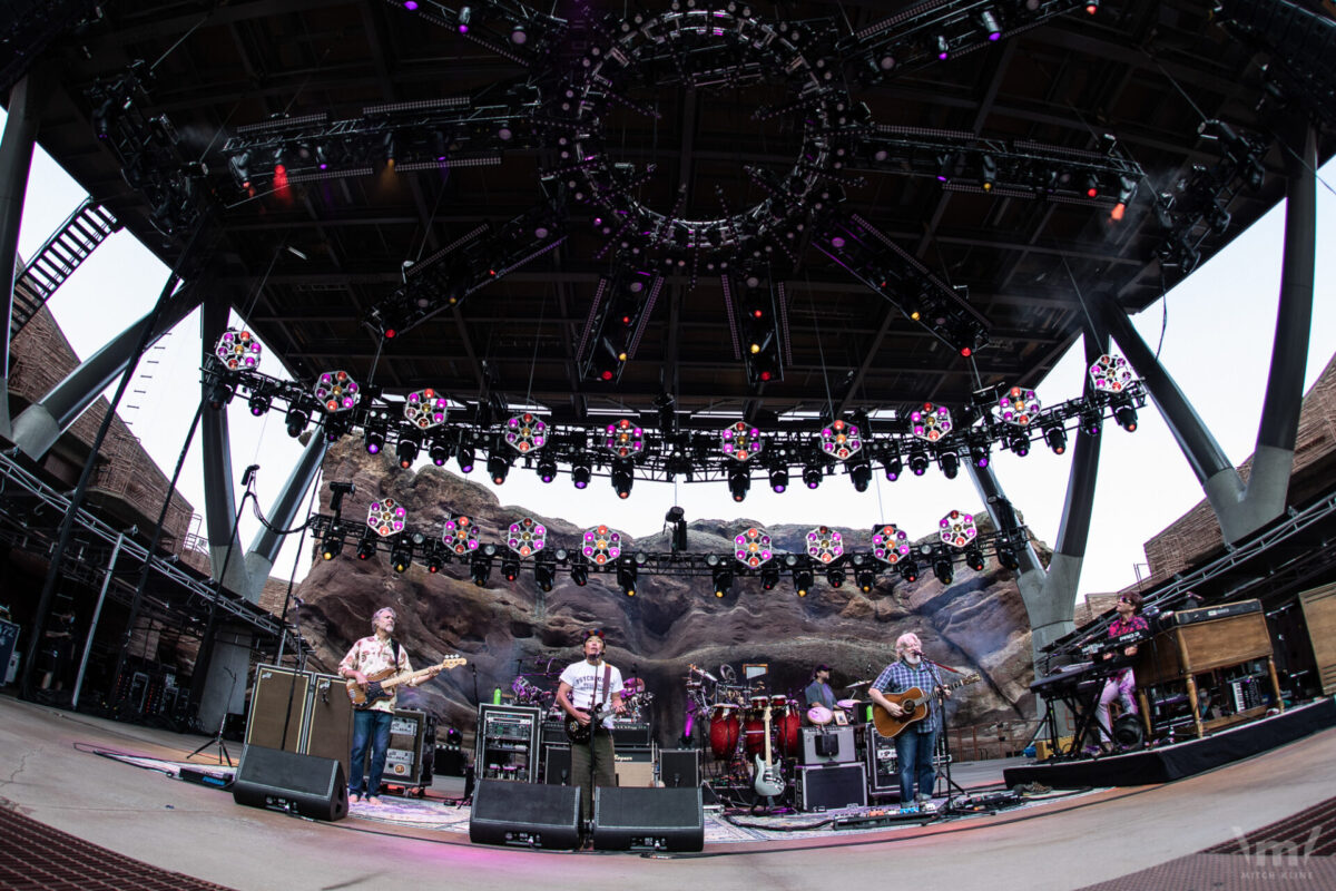 The String Cheese Incident, July 18, 2021, Red Rocks Amphitheatre, Morrison, CO. Photo by Mitch Kline