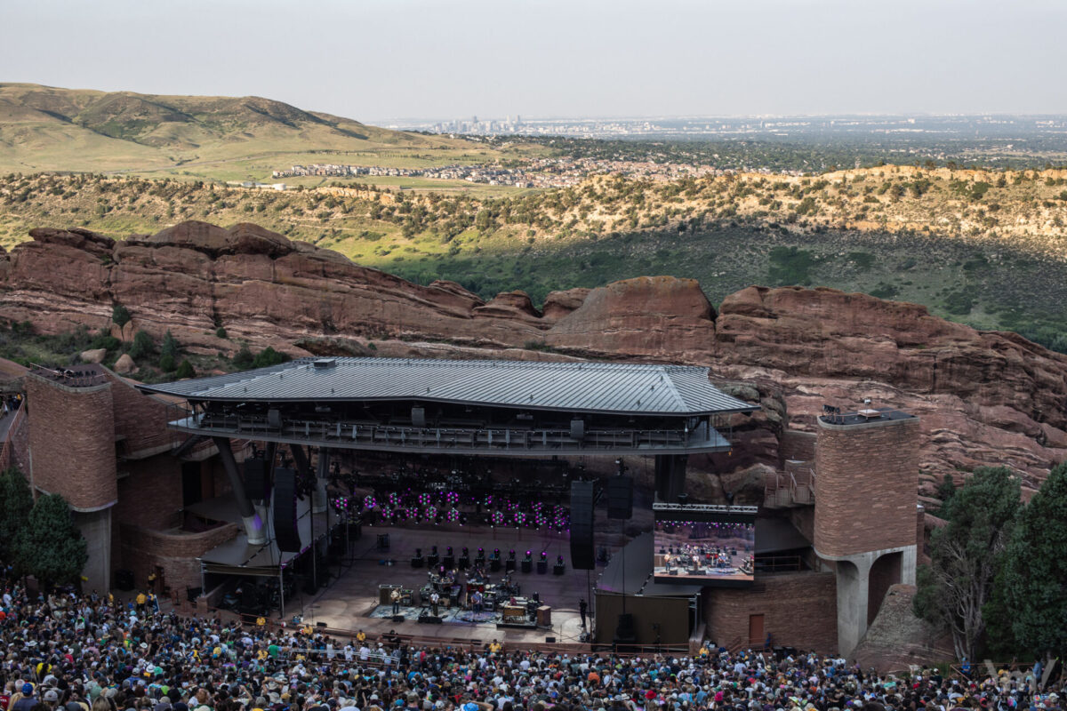 The String Cheese Incident, July 18, 2021, Red Rocks Amphitheatre, Morrison, CO. Photo by Mitch Kline