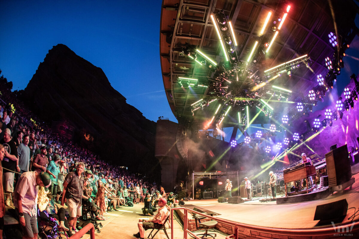 The String Cheese Incident, July 18, 2021, Red Rocks Amphitheatre, Morrison, CO. Photo by Mitch Kline