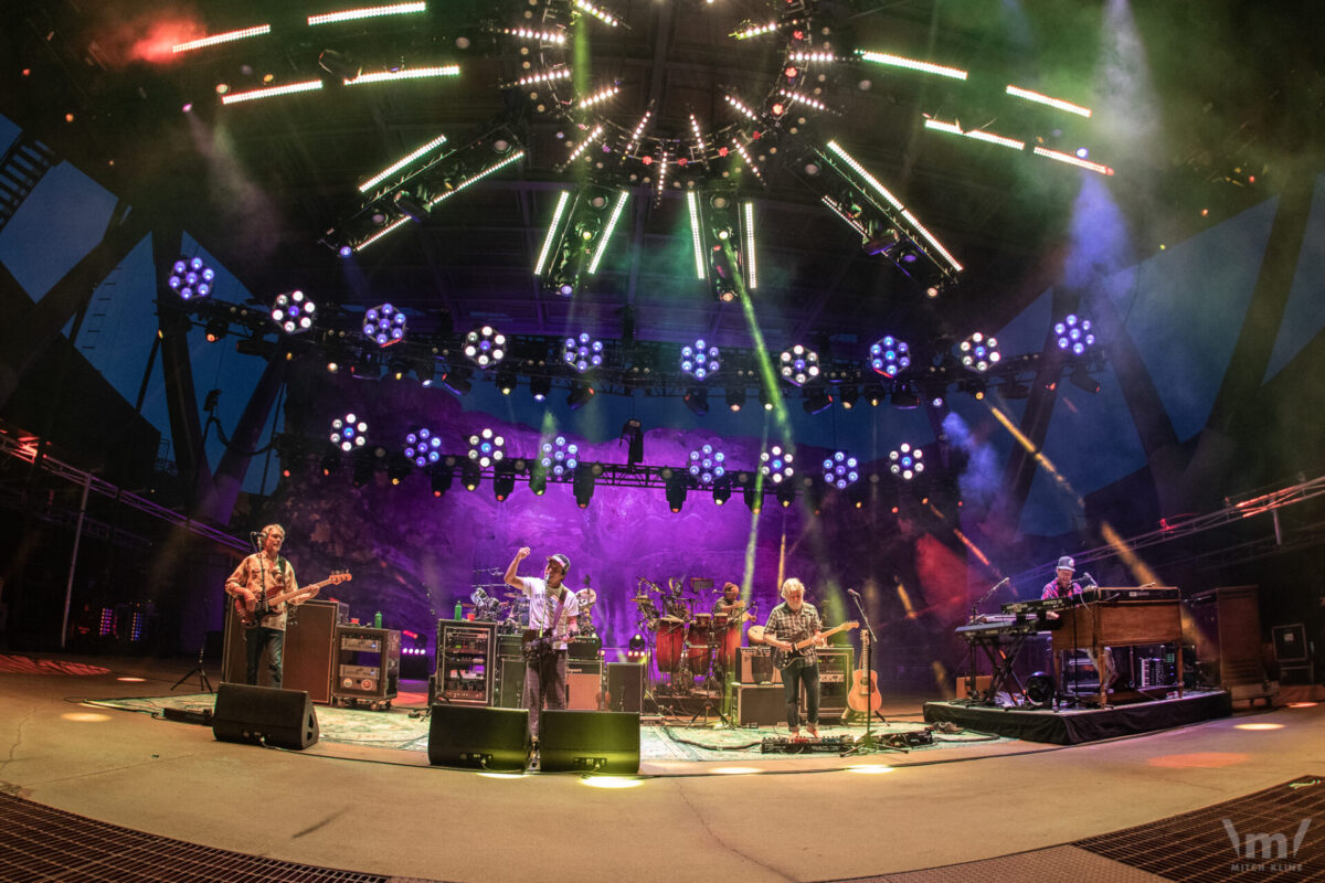 The String Cheese Incident, July 18, 2021, Red Rocks Amphitheatre, Morrison, CO. Photo by Mitch Kline