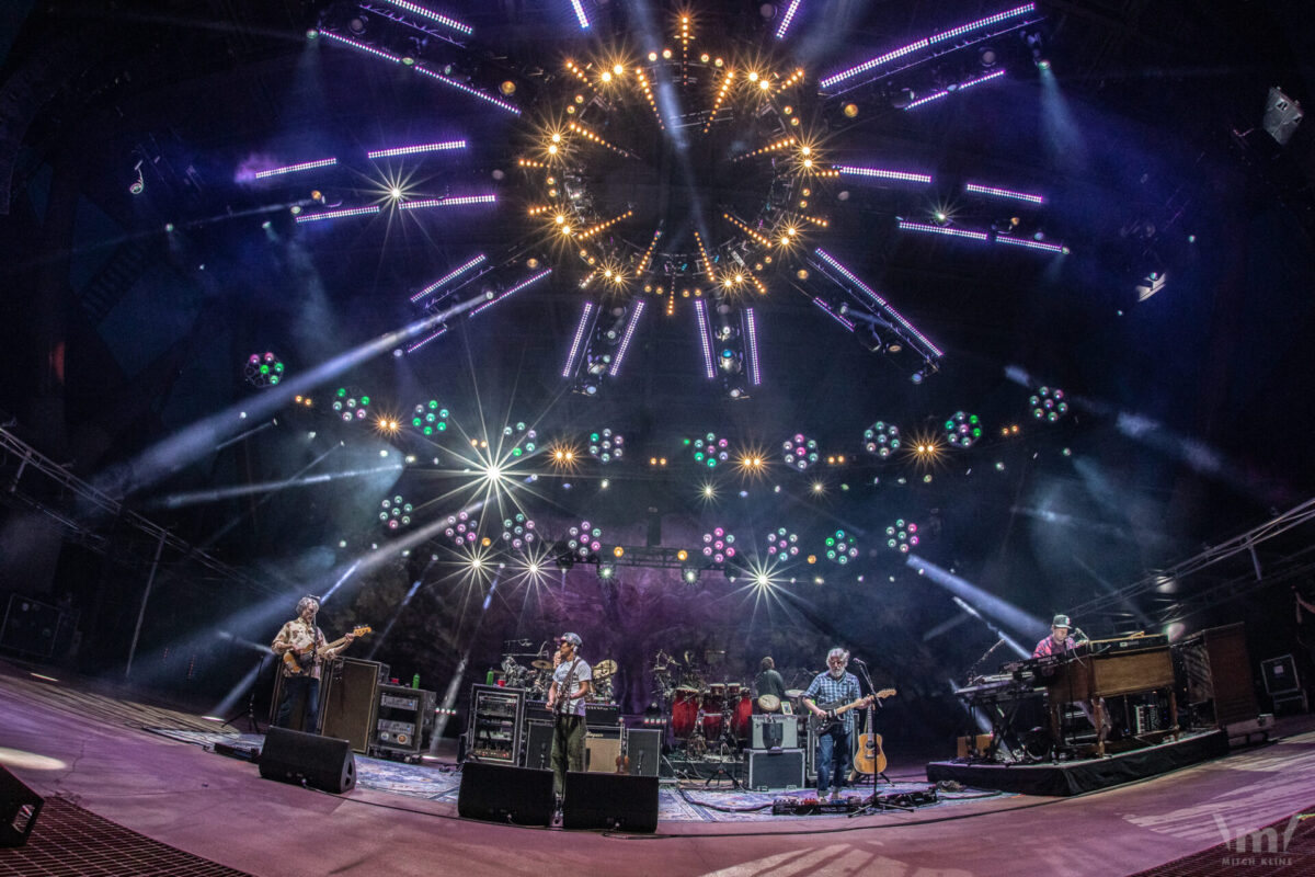 The String Cheese Incident, July 18, 2021, Red Rocks Amphitheatre, Morrison, CO. Photo by Mitch Kline