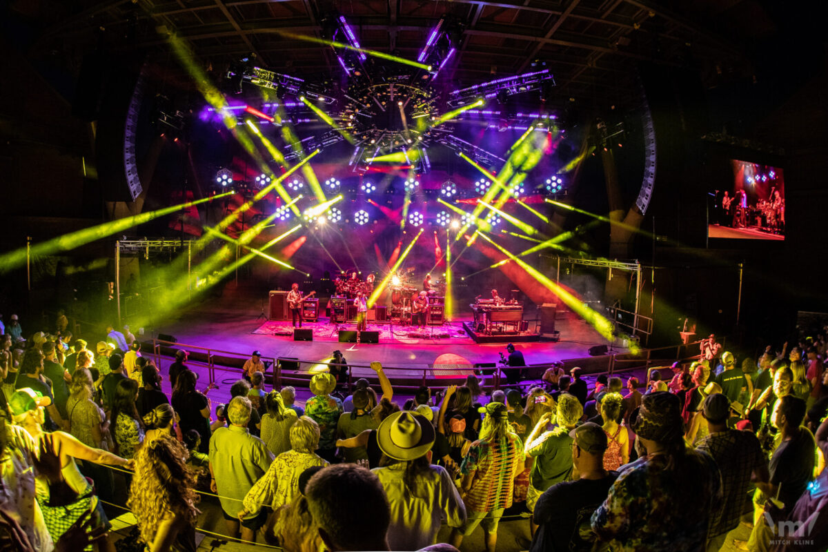 The String Cheese Incident, July 18, 2021, Red Rocks Amphitheatre, Morrison, CO. Photo by Mitch Kline