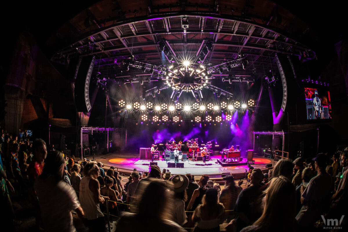 The String Cheese Incident, July 18, 2021, Red Rocks Amphitheatre, Morrison, CO. Photo by Mitch Kline