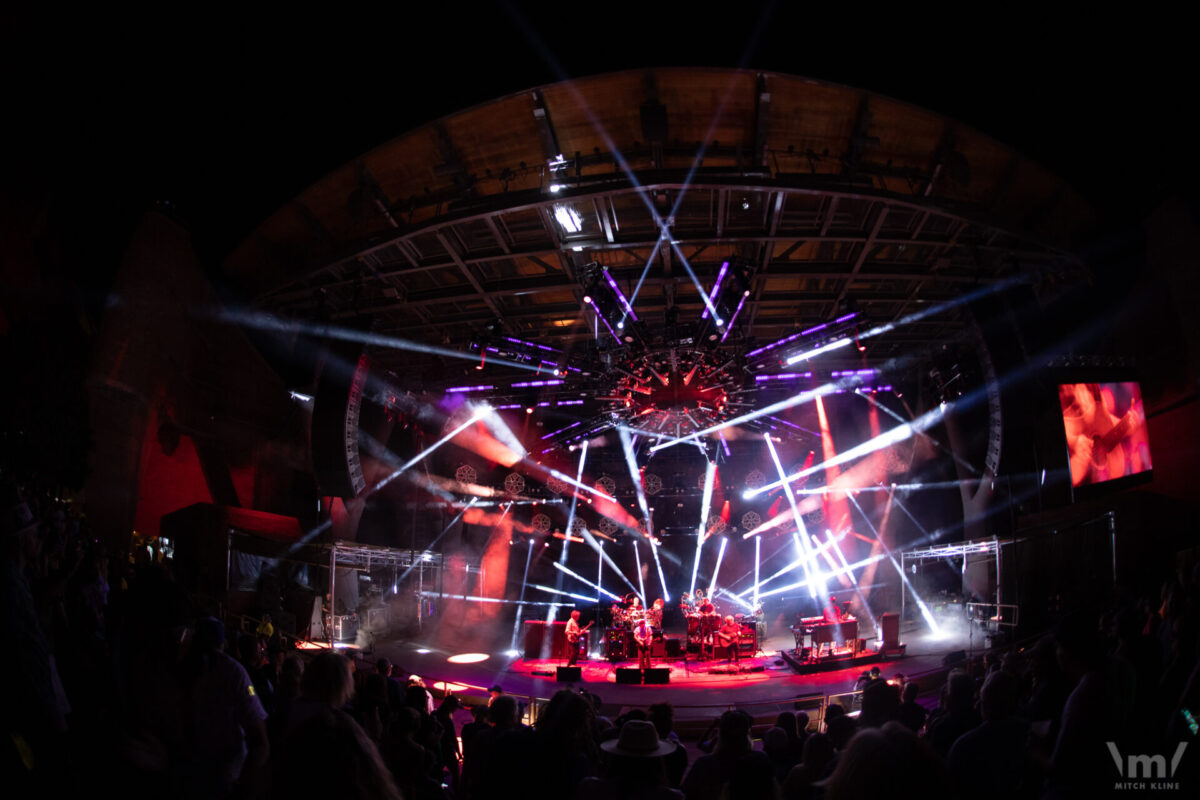 The String Cheese Incident, July 18, 2021, Red Rocks Amphitheatre, Morrison, CO. Photo by Mitch Kline