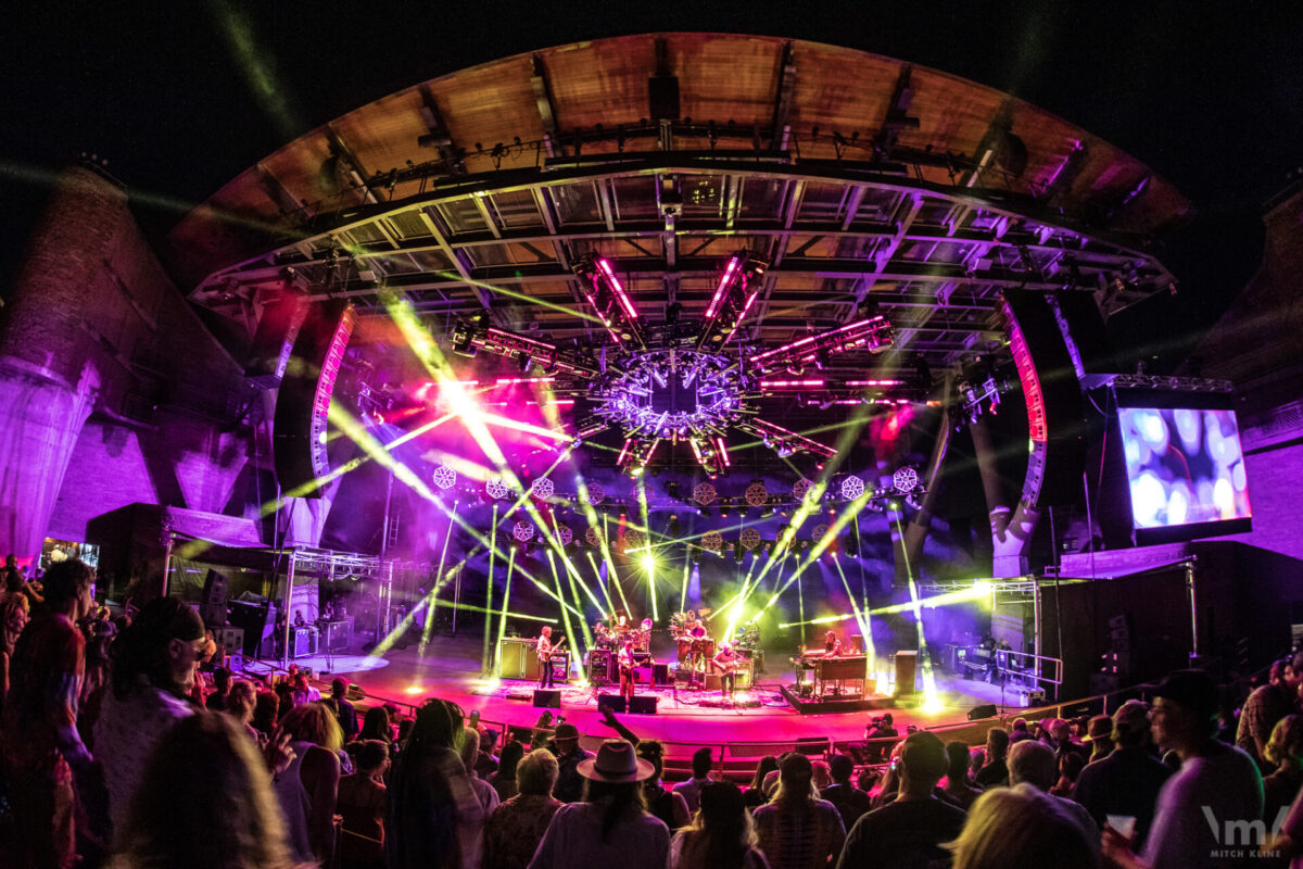 The String Cheese Incident, July 18, 2021, Red Rocks Amphitheatre, Morrison, CO. Photo by Mitch Kline