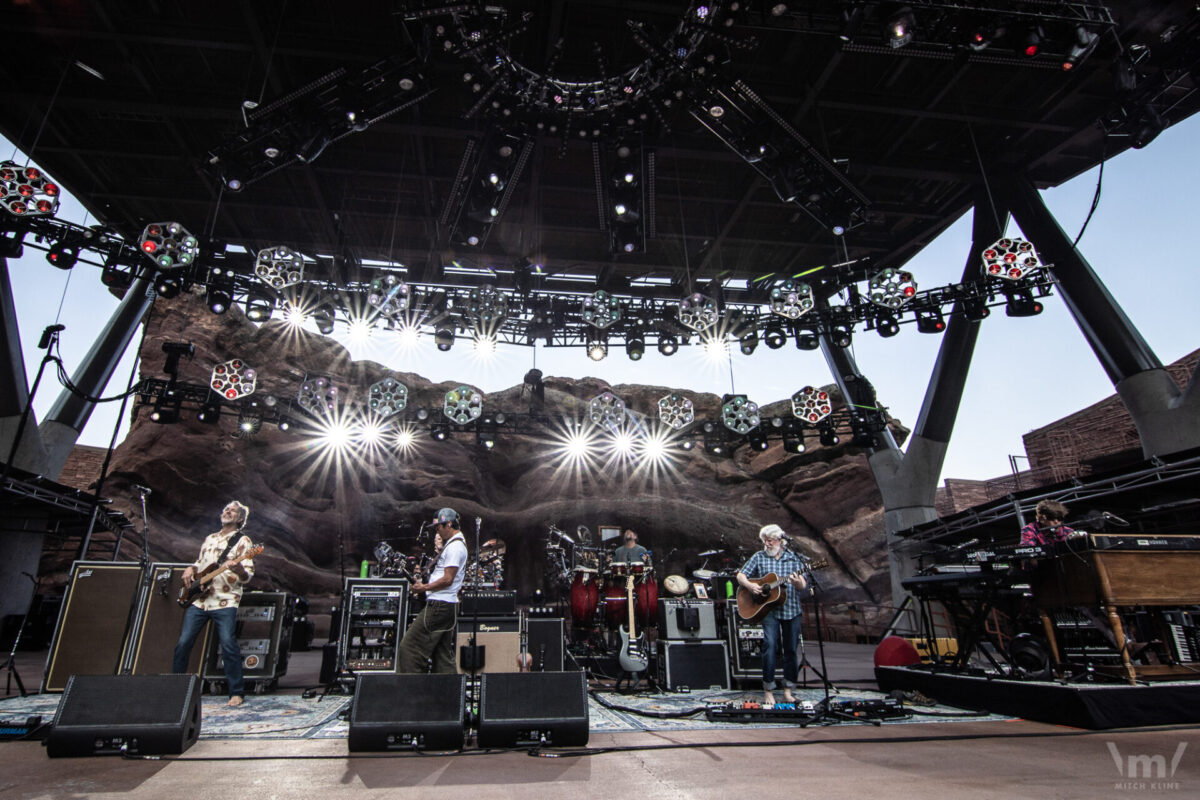 The String Cheese Incident, July 18, 2021, Red Rocks Amphitheatre, Morrison, CO. Photo by Mitch Kline