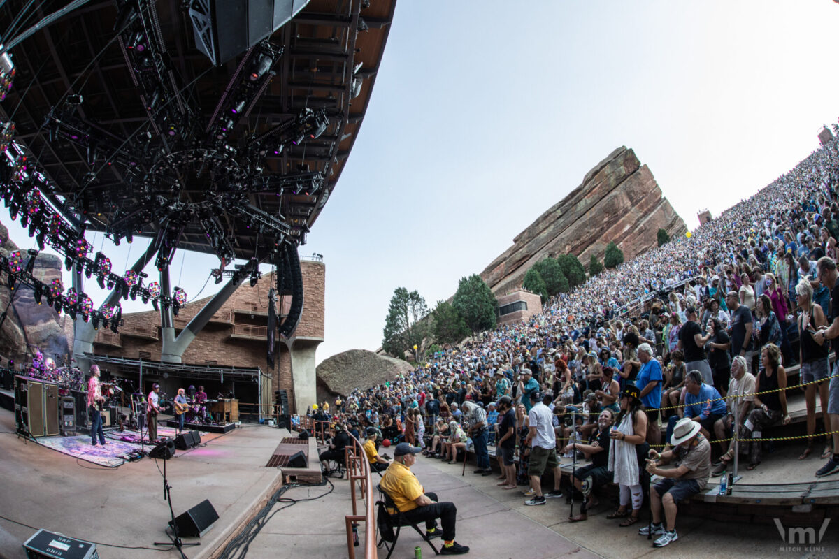 The String Cheese Incident, July 18, 2021, Red Rocks Amphitheatre, Morrison, CO. Photo by Mitch Kline