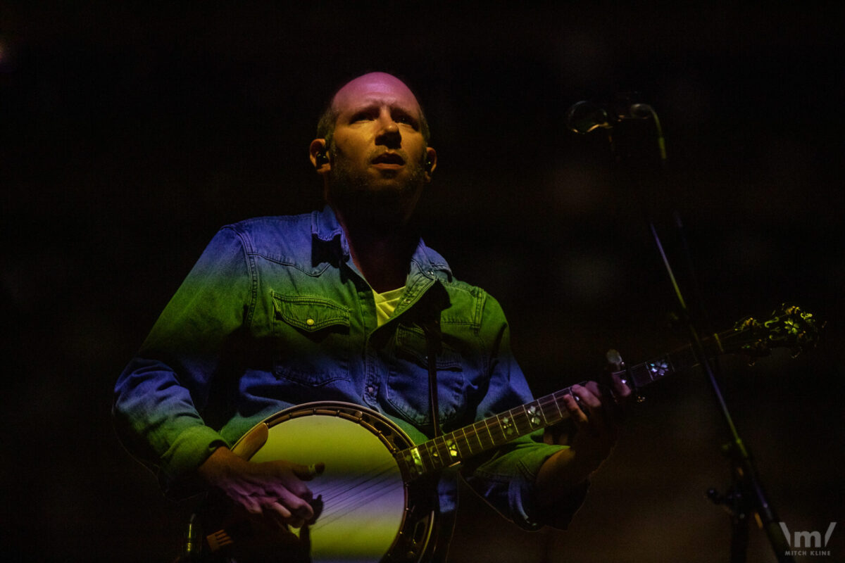 Greensky Bluegrass, Sept 17, 2021, Red Rocks Amphitheatre, Morrison, CO. Photo by Mitch Kline.