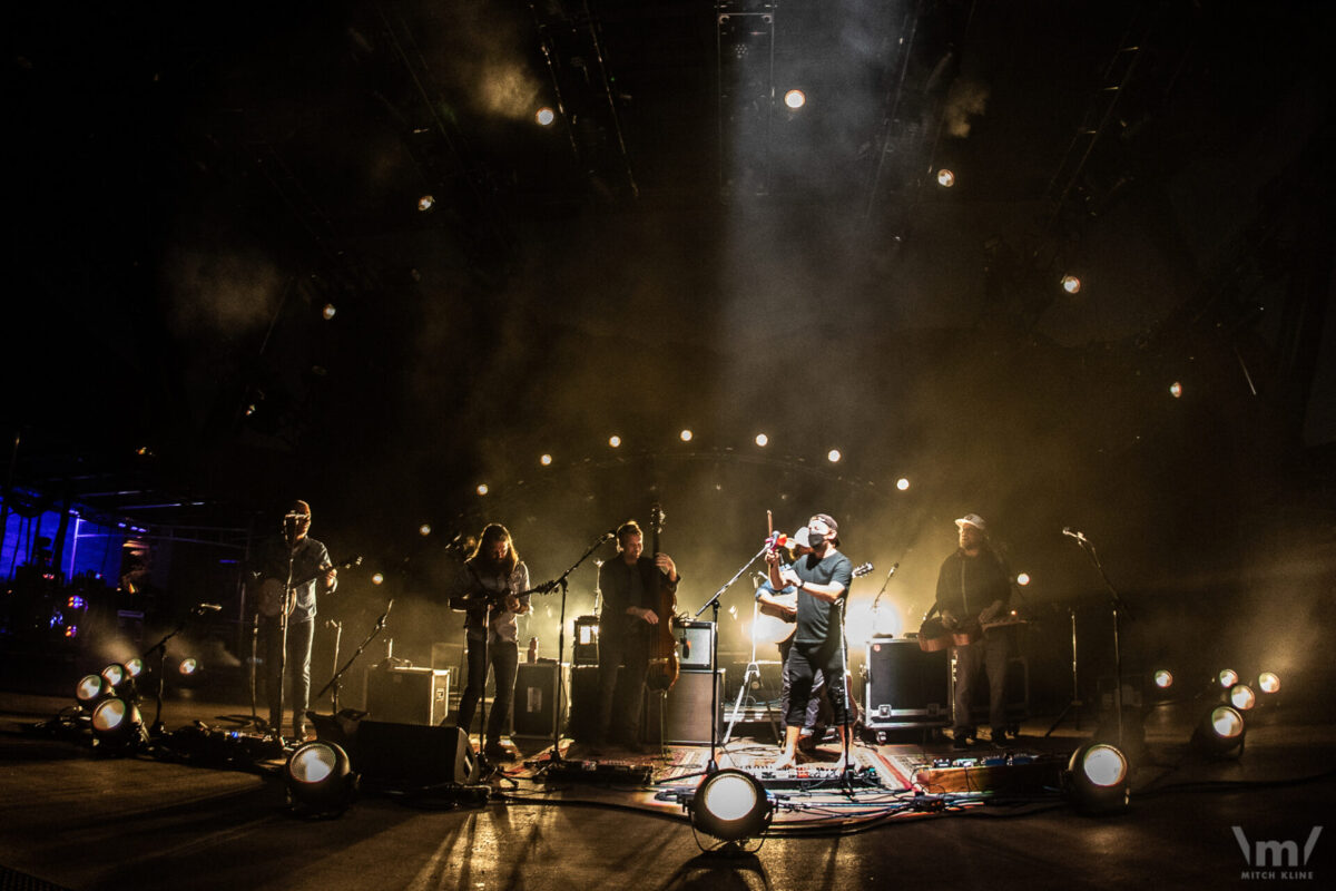 Greensky Bluegrass, Sept 17, 2021, Red Rocks Amphitheatre, Morrison, CO. Photo by Mitch Kline.