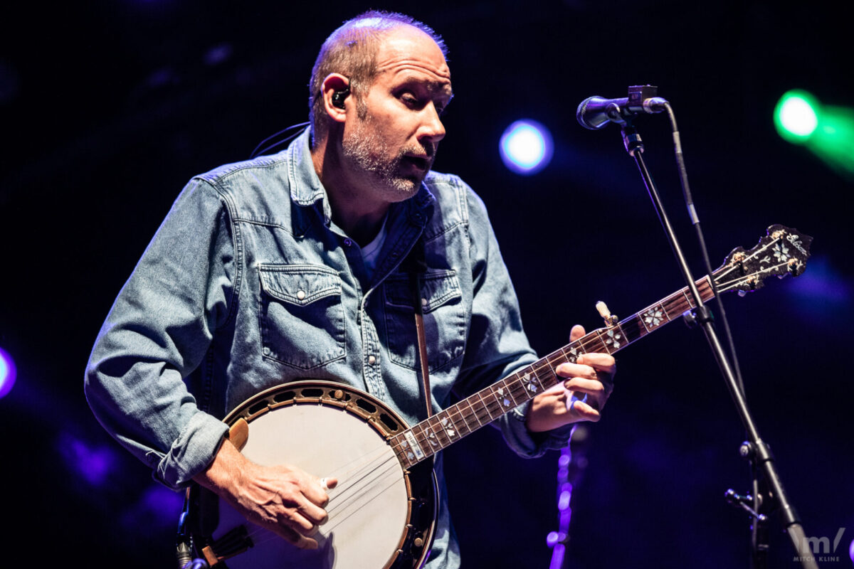 Greensky Bluegrass, Sept 17, 2021, Red Rocks Amphitheatre, Morrison, CO. Photo by Mitch Kline.