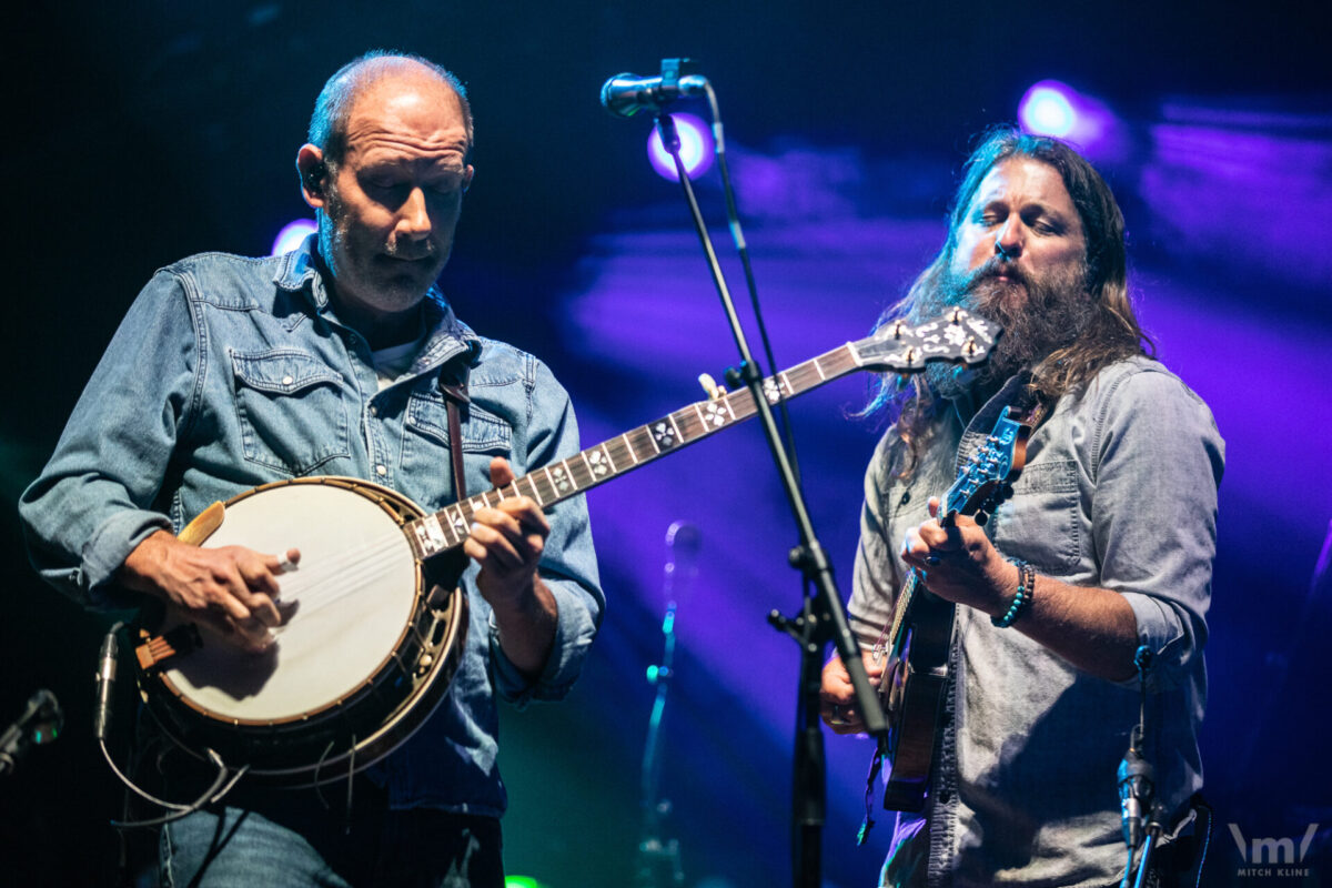 Greensky Bluegrass, Sept 17, 2021, Red Rocks Amphitheatre, Morrison, CO. Photo by Mitch Kline.