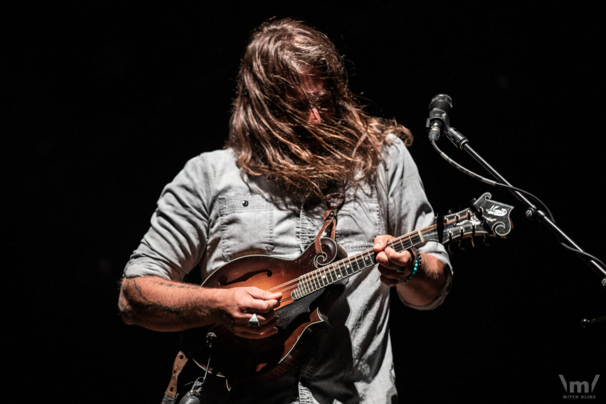 Greensky Bluegrass, Sept 17, 2021, Red Rocks Amphitheatre, Morrison, CO. Photo by Mitch Kline.