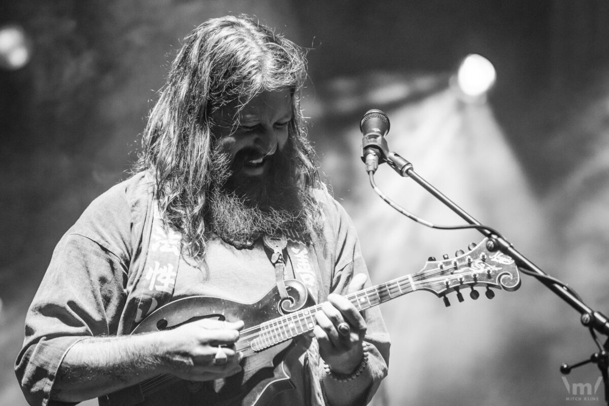 Greensky Bluegrass, Sept 18, 2021, Red Rocks Amphitheatre, Morrison, CO. Photo by Mitch Kline.