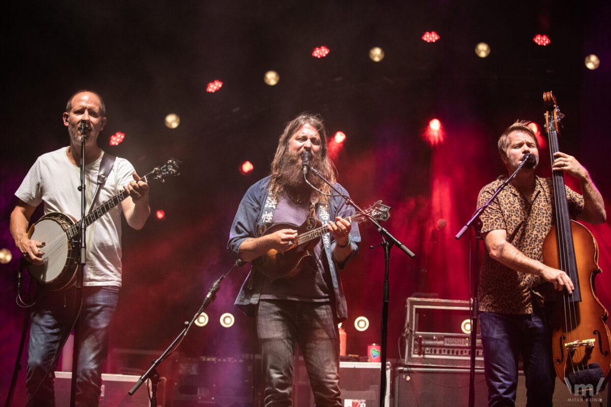 Greensky Bluegrass, Sept 18, 2021, Red Rocks Amphitheatre, Morrison, CO. Photo by Mitch Kline.