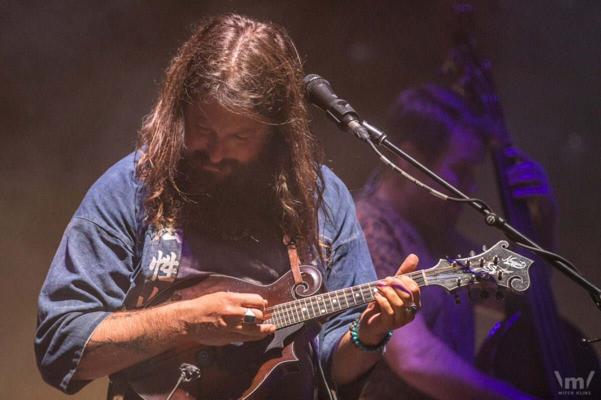 Greensky Bluegrass, Sept 18, 2021, Red Rocks Amphitheatre, Morrison, CO. Photo by Mitch Kline.