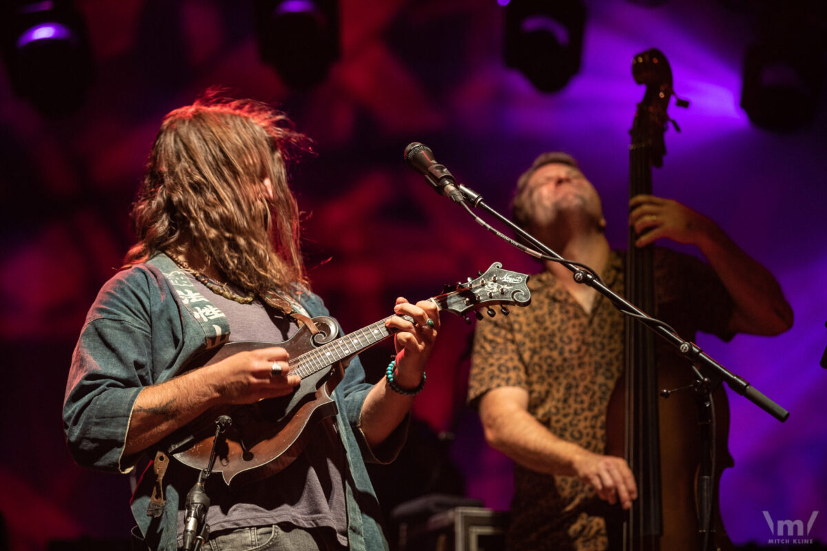 Greensky Bluegrass, Sept 18, 2021, Red Rocks Amphitheatre, Morrison, CO. Photo by Mitch Kline.