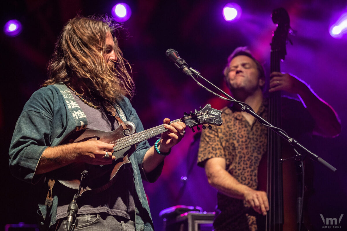 Greensky Bluegrass, Sept 18, 2021, Red Rocks Amphitheatre, Morrison, CO. Photo by Mitch Kline.