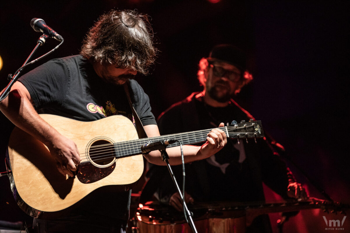 Greensky Bluegrass, Sept 18, 2021, Red Rocks Amphitheatre, Morrison, CO. Photo by Mitch Kline.