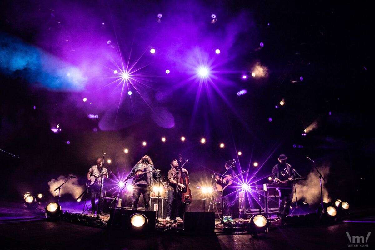 Greensky Bluegrass, Sept 18, 2021, Red Rocks Amphitheatre, Morrison, CO. Photo by Mitch Kline.