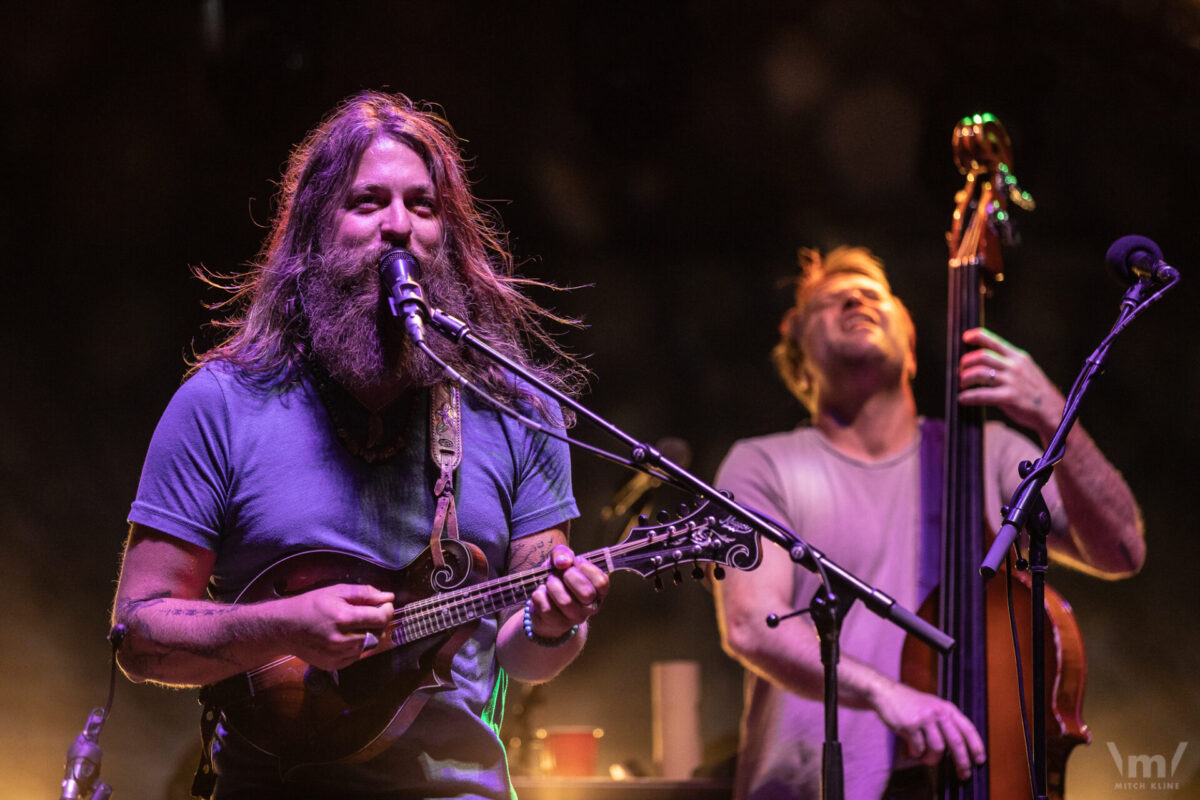 Greensky Bluegrass, Sept 19, 2021, Red Rocks Amphitheatre, Morrison, CO. Photo by Mitch Kline.