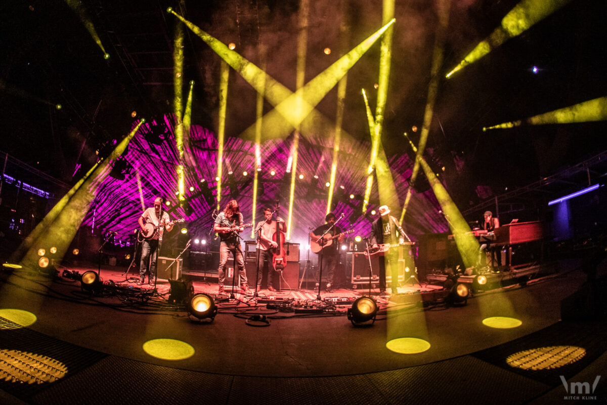 Greensky Bluegrass, Sept 19, 2021, Red Rocks Amphitheatre, Morrison, CO. Photo by Mitch Kline.