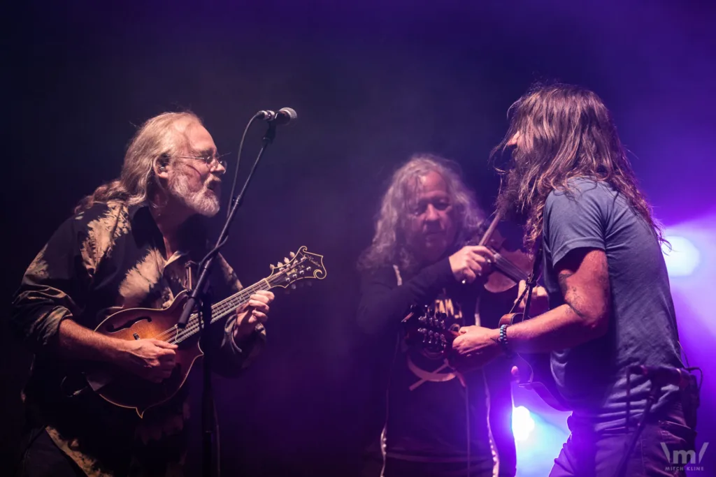 Greensky Bluegrass, Sept 19, 2021, Red Rocks Amphitheatre, Morrison, CO. Photo by Mitch Kline.