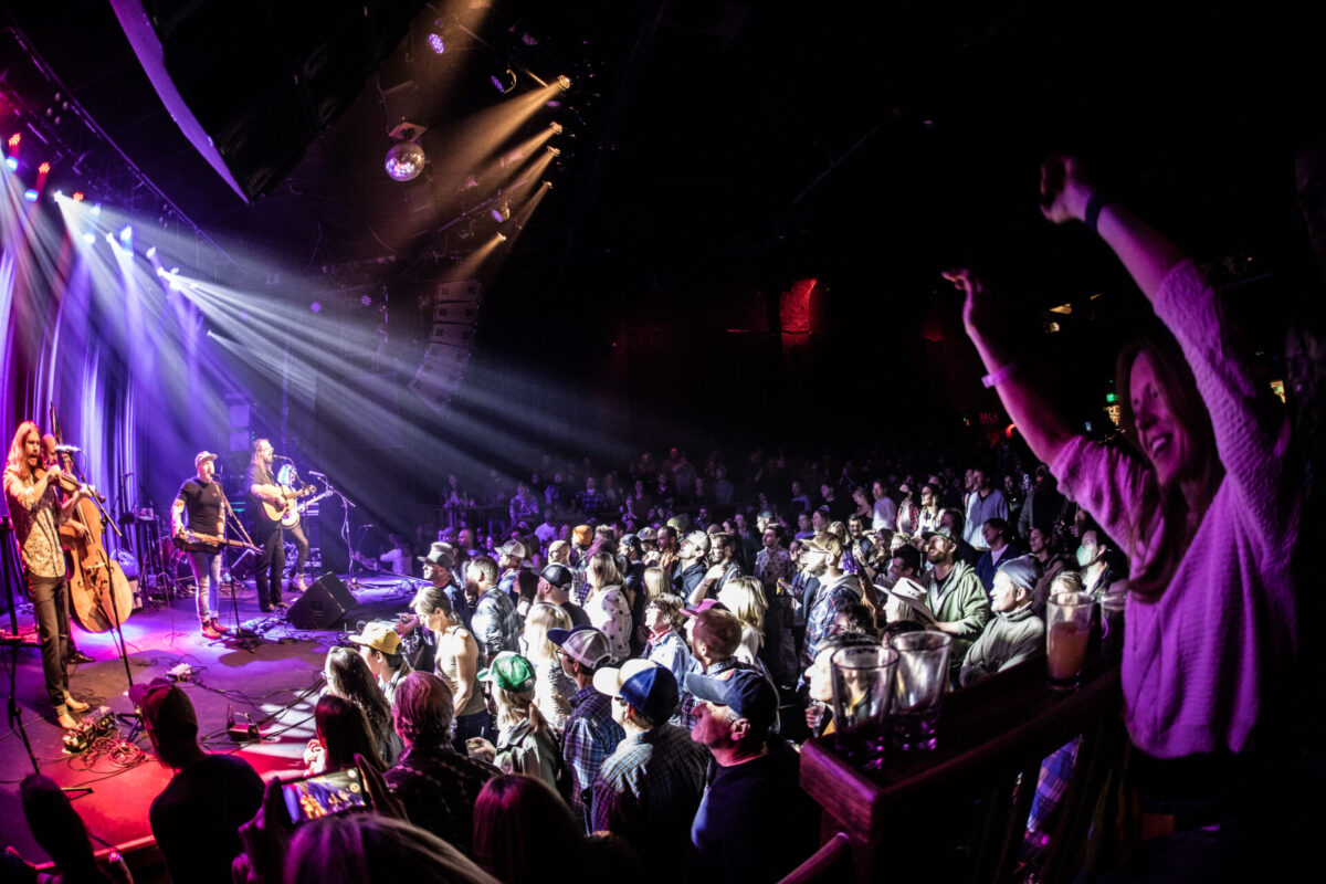 The Lil Smokies, Nov 19, 2021, Fox Theatre, Boulder, CO. Photo by Mitch Kline.