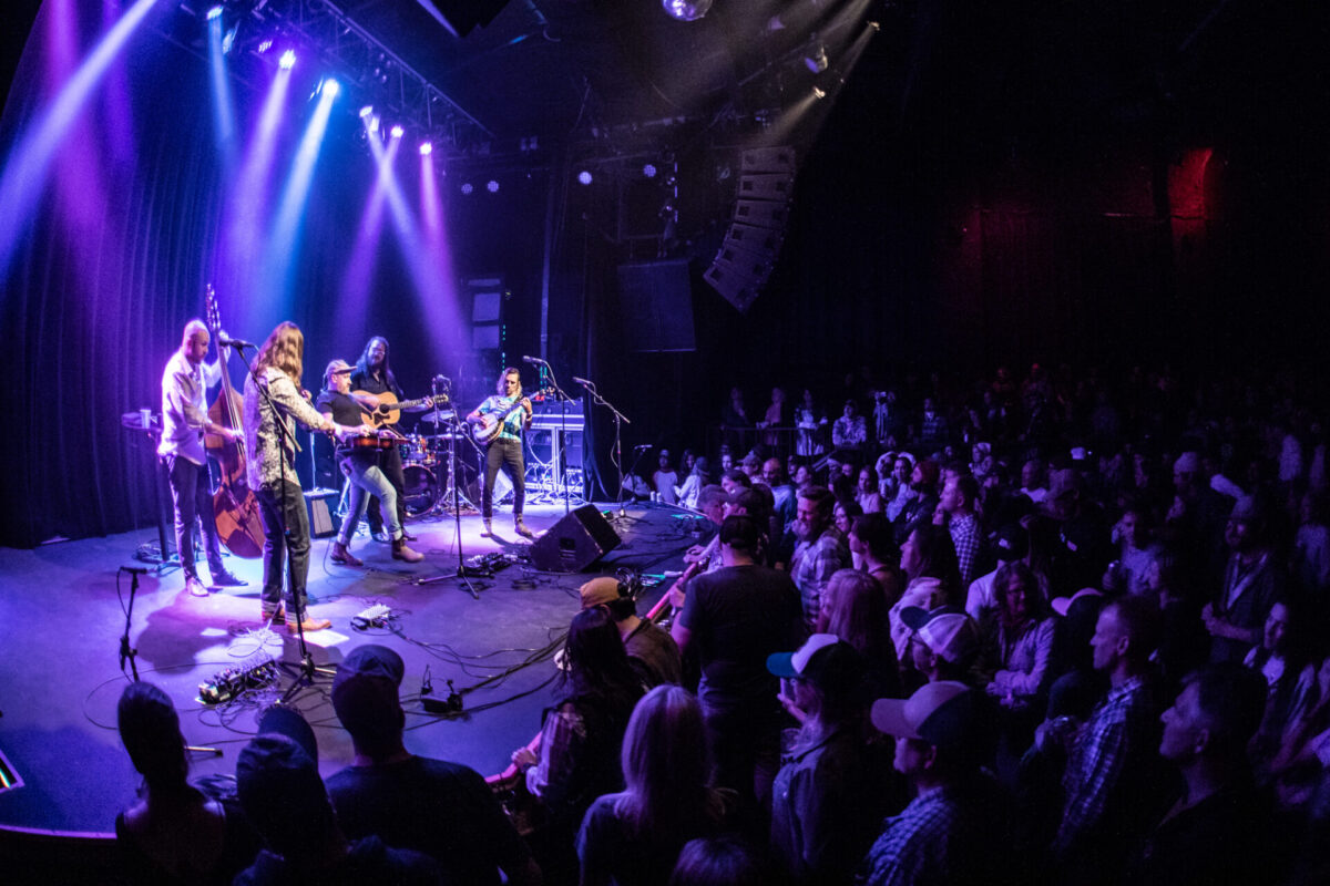 The Lil Smokies, Nov 19, 2021, Fox Theatre, Boulder, CO. Photo by Mitch Kline.