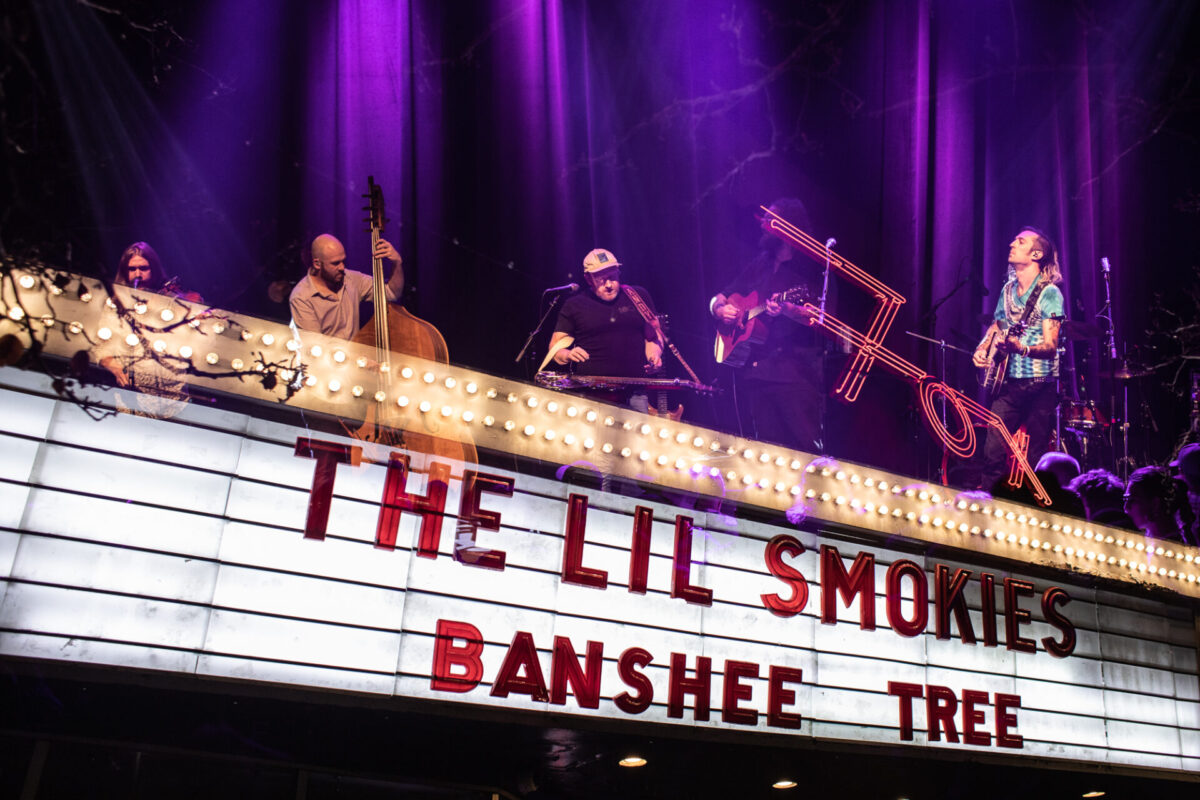 The Lil Smokies, Nov 19, 2021, Fox Theatre, Boulder, CO. Photo by Mitch Kline.